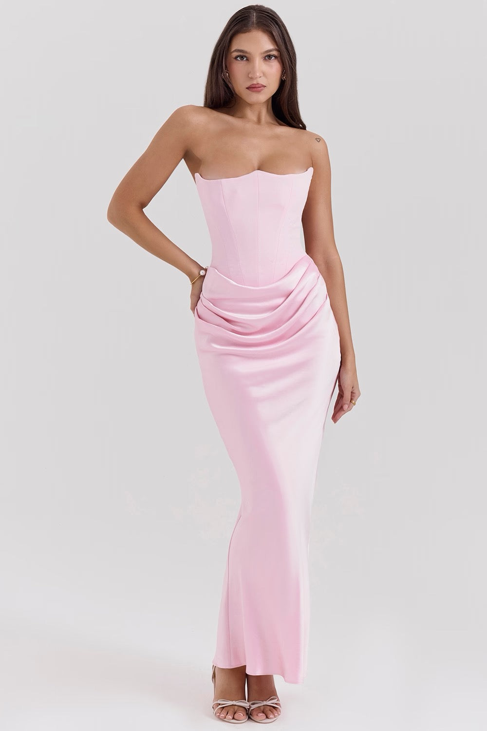 Tessa | Vestido Maxi Strapless