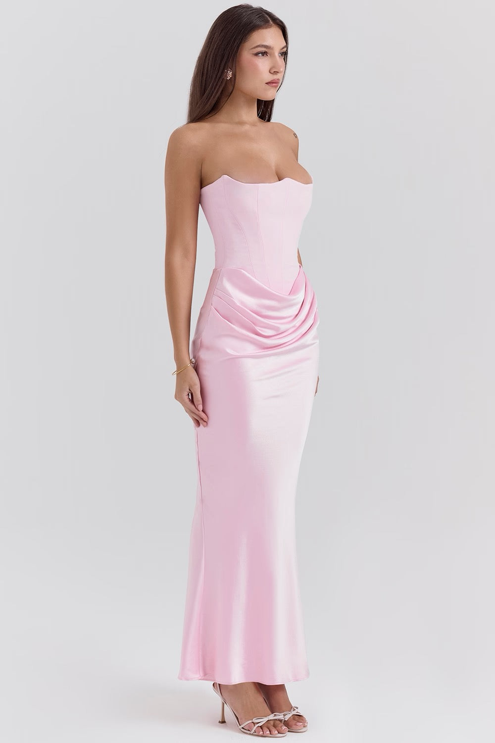 Tessa | Vestido Maxi Strapless