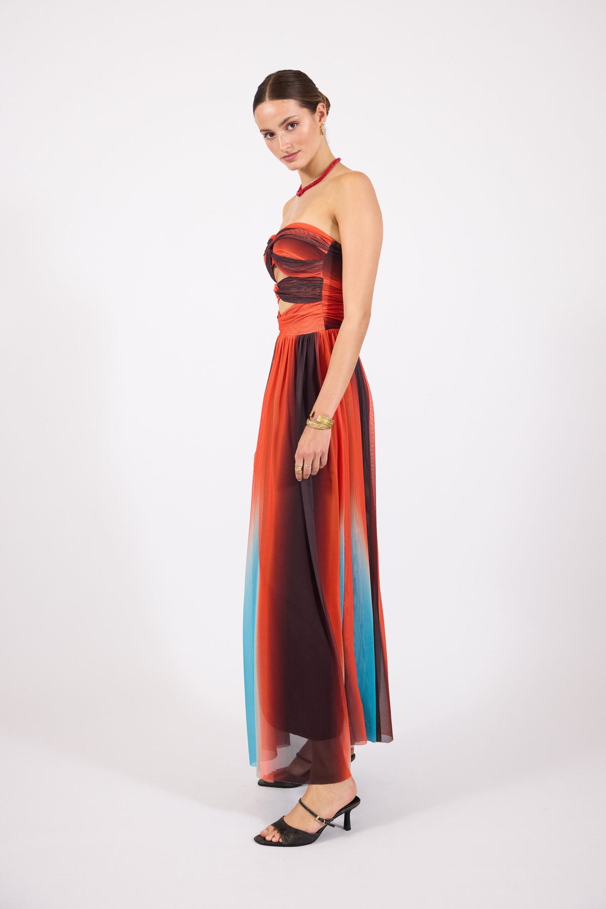Laney | Sin Mangas Maxi Vestido