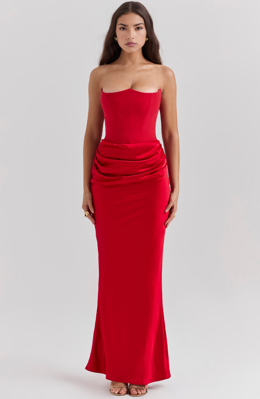 Tessa | Vestido Maxi Strapless