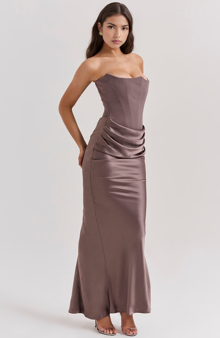 Tessa | Vestido Maxi Strapless