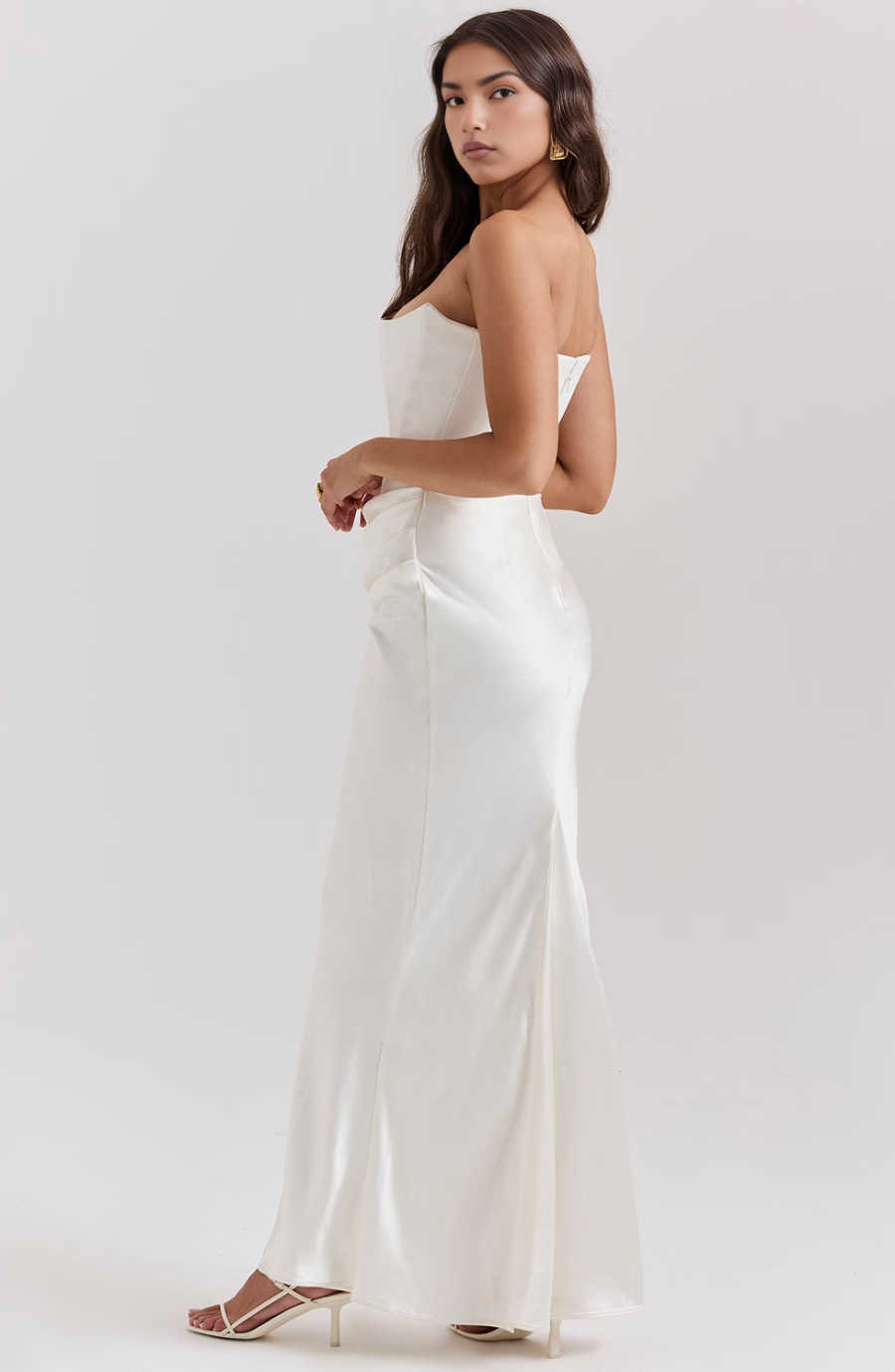 Tessa | Vestido Maxi Strapless