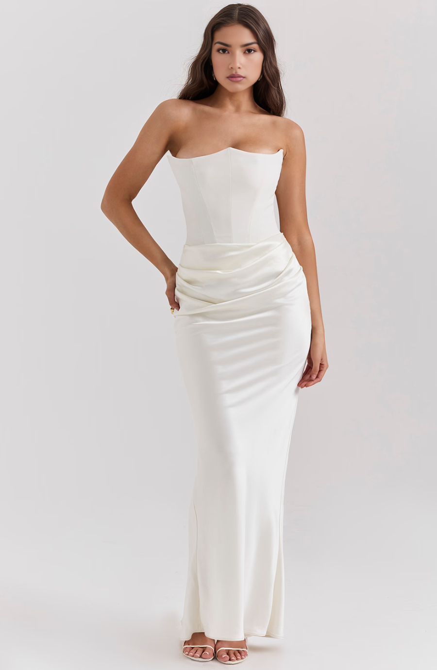Tessa | Vestido Maxi Strapless