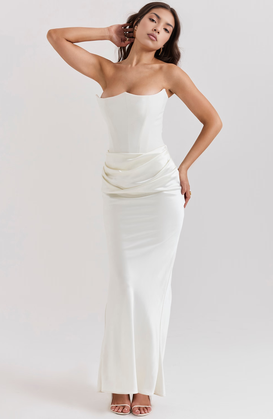 Tessa | Vestido Maxi Strapless