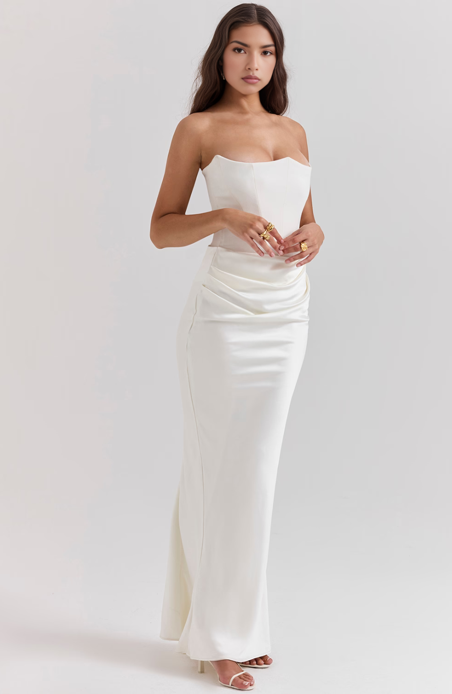 Tessa | Vestido Maxi Strapless