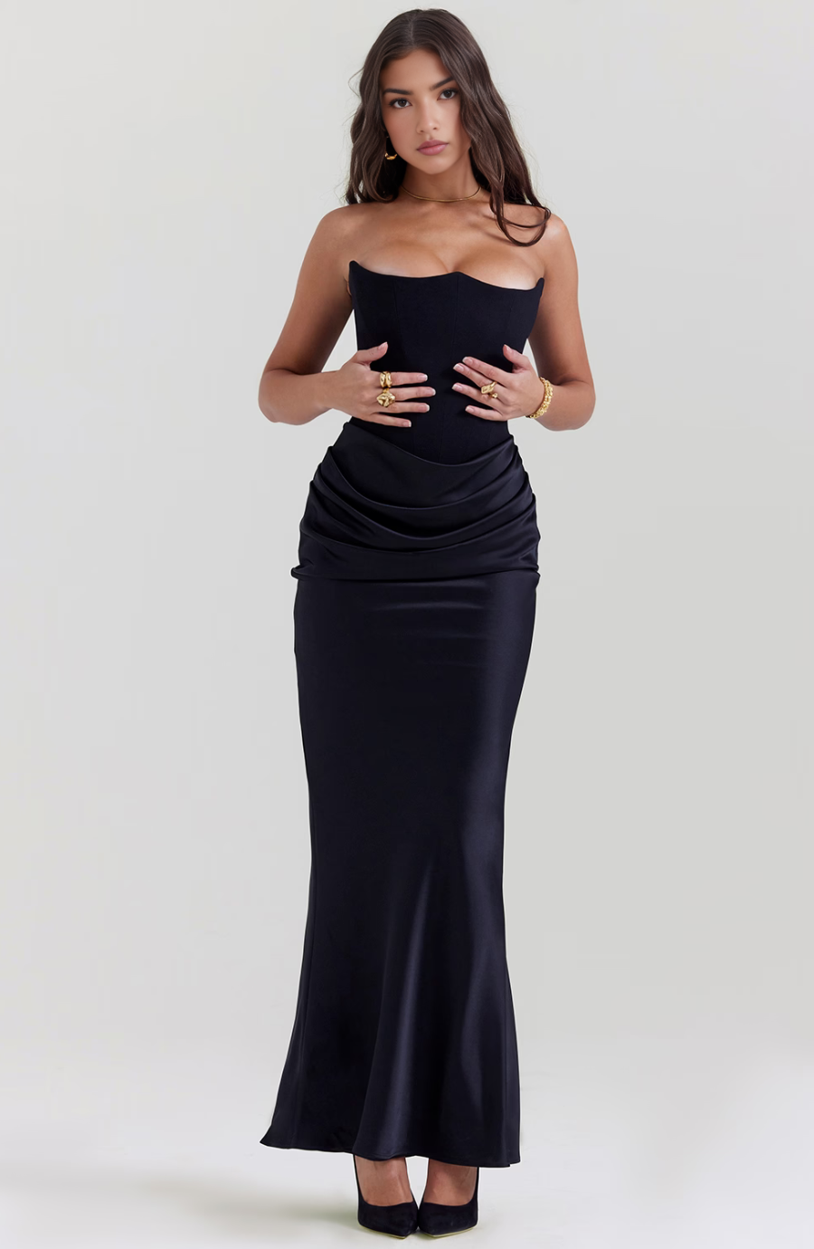 Tessa | Vestido Maxi Strapless
