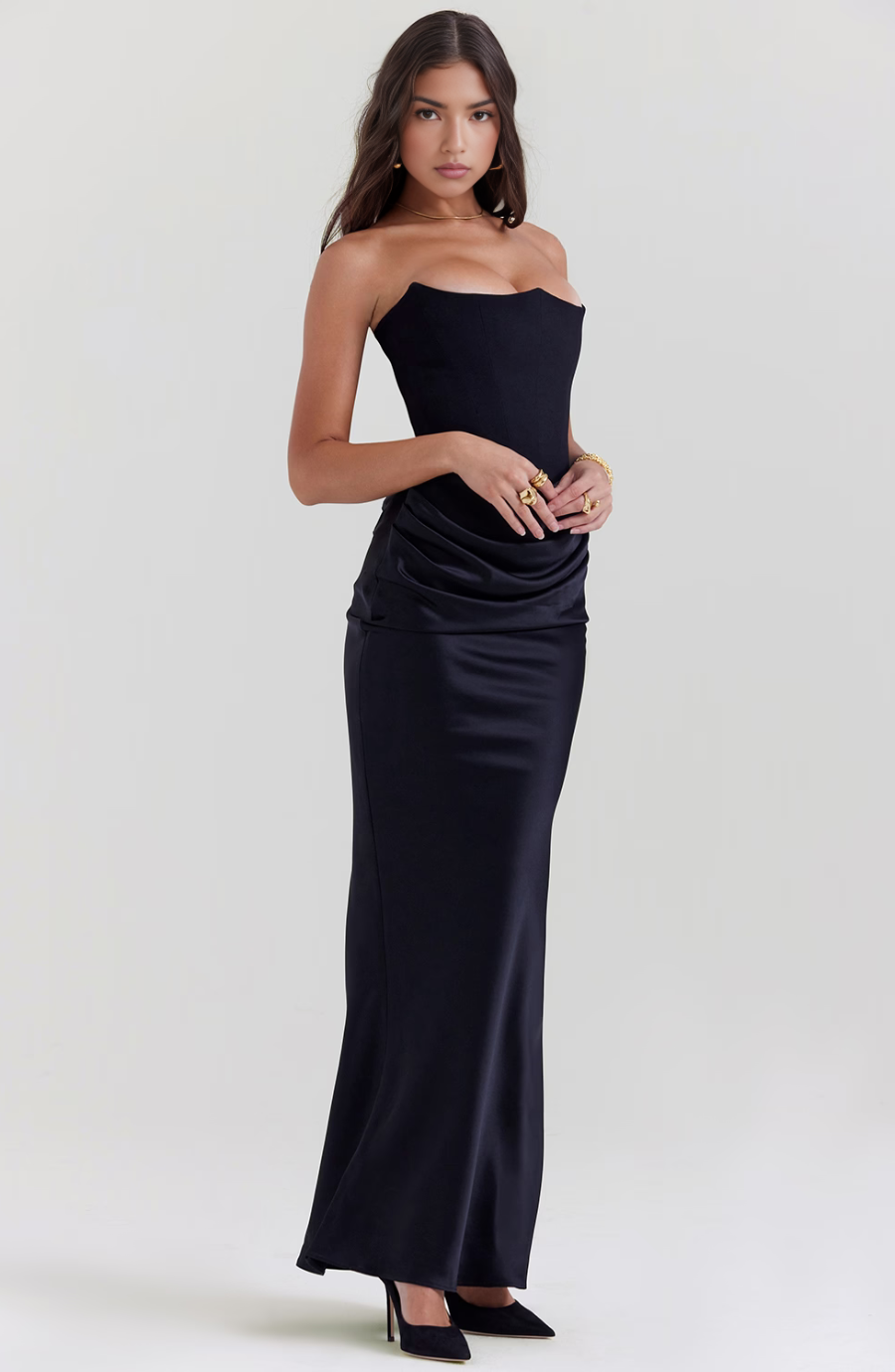Tessa | Vestido Maxi Strapless