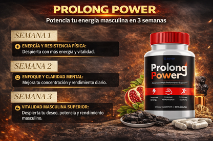 Prolong Power - Energía natural, vitalidad diaria y apoyo integral para tu rendimiento
