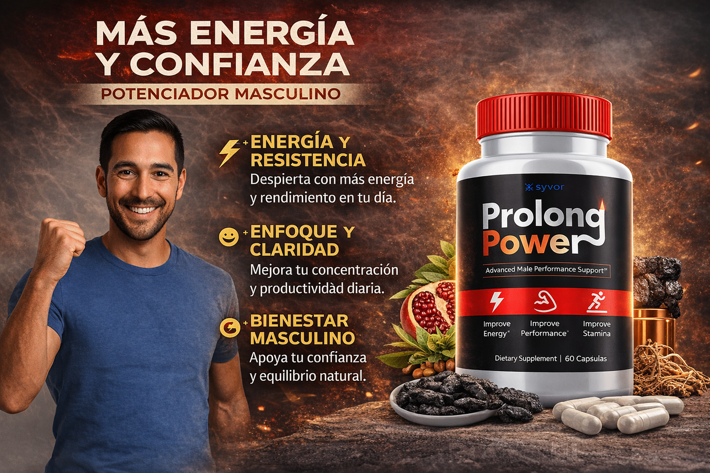 Prolong Power - Energía natural, vitalidad diaria y apoyo integral para tu rendimiento