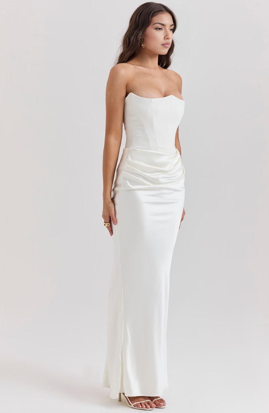 Tessa | Vestido Maxi Strapless