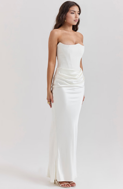 Tessa | Vestido Maxi Strapless