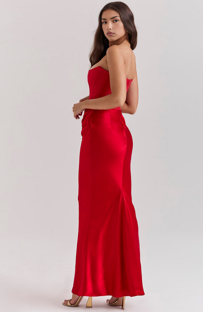 Tessa | Vestido Maxi Strapless