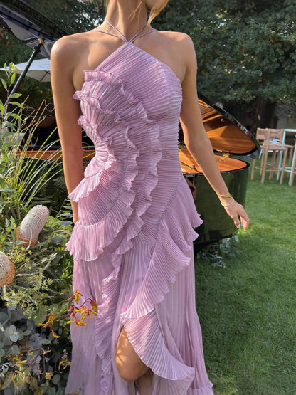 Junie | Vestido Encantador con Detalles de Volantes
